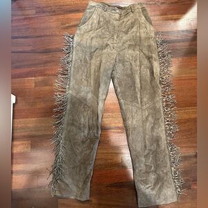 Double D Ranch fringe pants